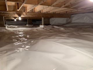Waterproofing project 5 in Central Maine